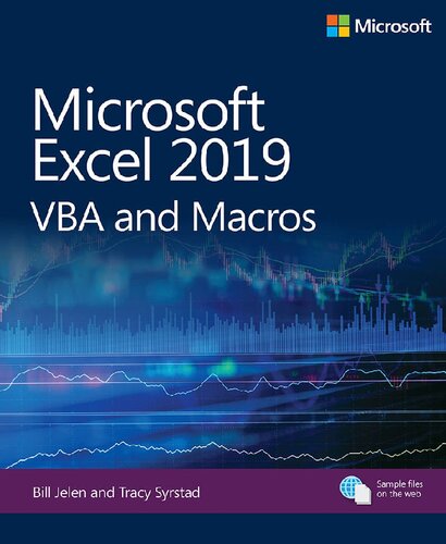 Microsoft Excel 2019 Vba And Macros Bill Jelen Tracy Syrstad