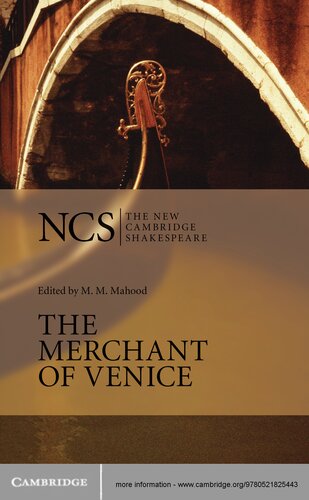 The Merchant Of Venice The New Cambridge Shakespeare Second Edition 2nd Edition William Shakespeare