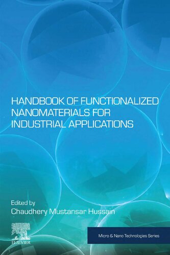 Handbook Of Functionalized Nanomaterials For Industrial Applications 1st Edition Chaudhery Mustansar Hussain Editor