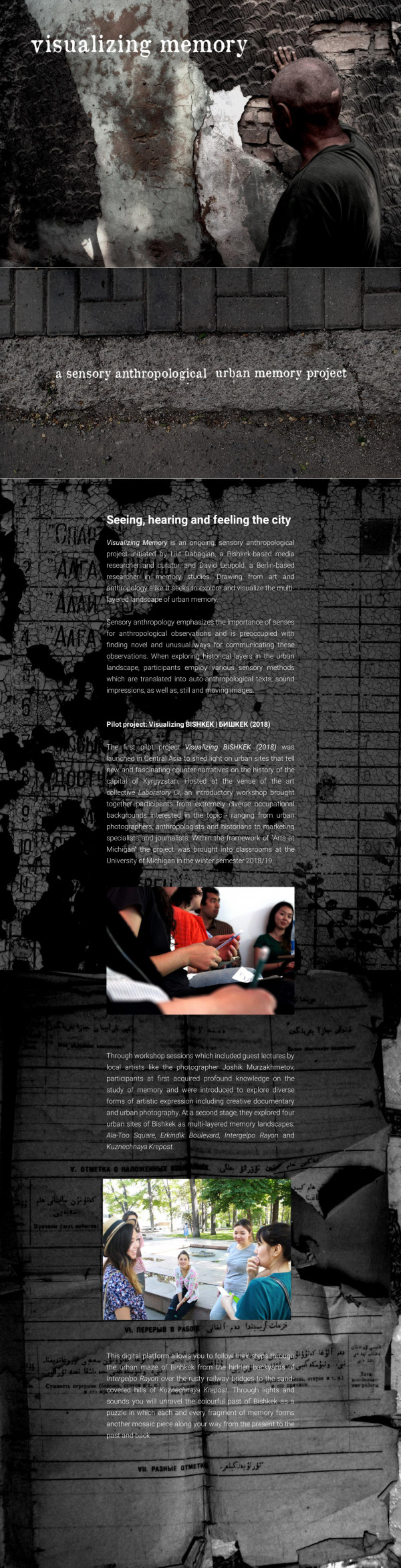 Visualizing Bishkek Lilit Dabagian David Leupold