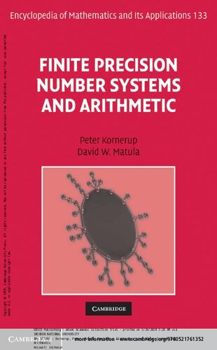 Finite Precision Number System Arithmetic Peter Kornerup And David W Matula