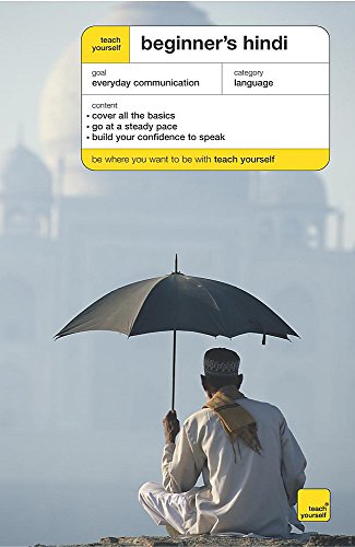 Teach Yourself Beginners Hindi Rupert Snell