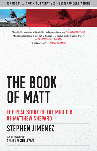 The Book Of Matt The Real Story Of The Murder Of Matthew Shepard Stephen Jimenez Andrew Sullivan