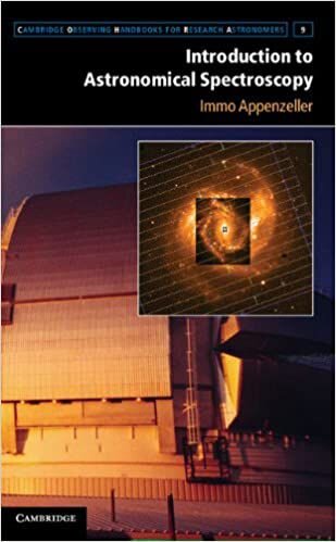 Introduction To Astronomical Spectroscopy 1st Edition Appenzeller