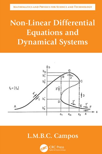 Nonlinear Differential Equations And Dynamical Systems 1st Edition Luis Manuel Braga Da Costa Campos