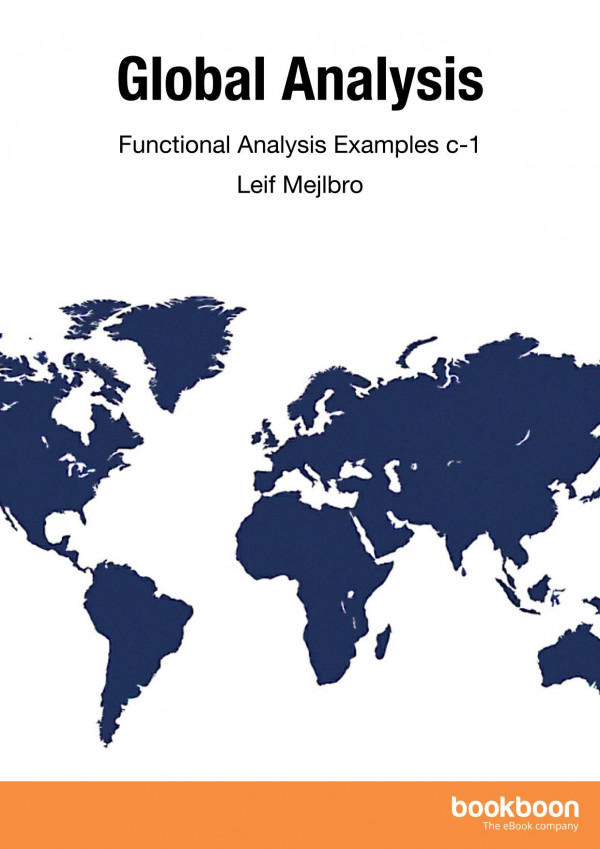 Functional Analysis Examples C1global Analysis Leif Mejlbro