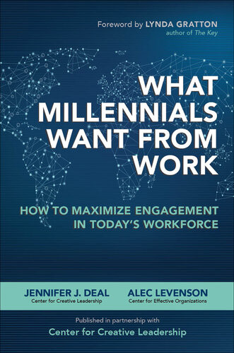What Millennials Want From Work Jennifer J Deal