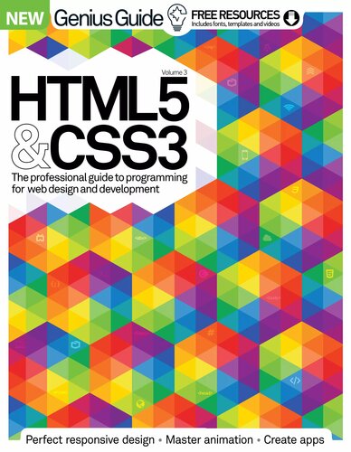 Html5 Css Genius Guide Volume 3 Jen Neal Fiona Hudson