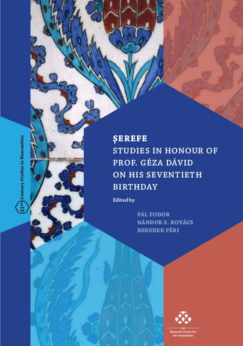 Erefe Studies In Honour Of Prof Gza Dvid On His Seventieth Birthday Pl Fodor