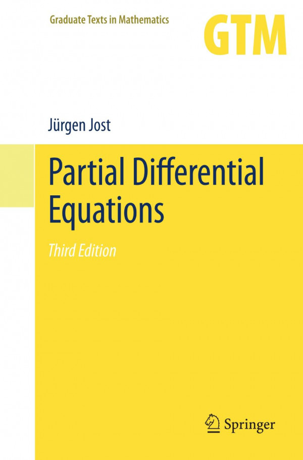 Partial Differential Equations 3rd Edition Jürgen Jost