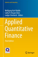Applied Quantitative Finance 3rd Edition Wolfgang Karl Hrdle Cathy Yihsuan Chen Ludger Overbeck