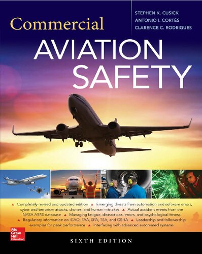 Commercial Aviation Safety Sixth Edition Clarence C Rodrigues Antonio L Corts Stephen K Cusick
