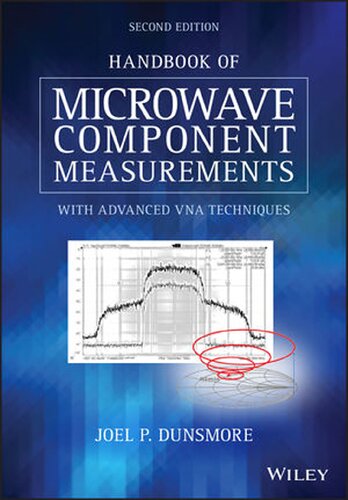 Dunsmore J Handbook Of Microwave Component Measurements 2nd Edition Joel P Dunsmore