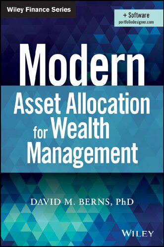 Modern Asset Allocation For Wealth Management David M Berns