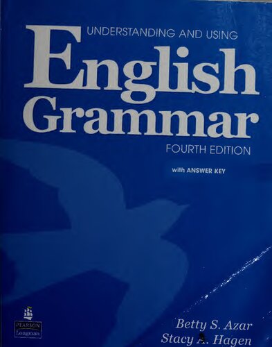 Understanding And Using English Grammar With Answer Key 4th Edition Betty S Azar