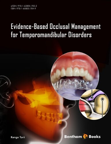 Evidencebased Occlusal Management For Temporomandibular Disorders Kengo Torii