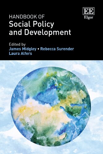 Handbook Of Social Policy And Development James Midgley Editor