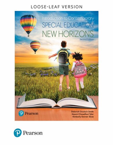 Introduction To Contemporary Special Education New Horizons 2nd Edition Deborah Deutsch Smith