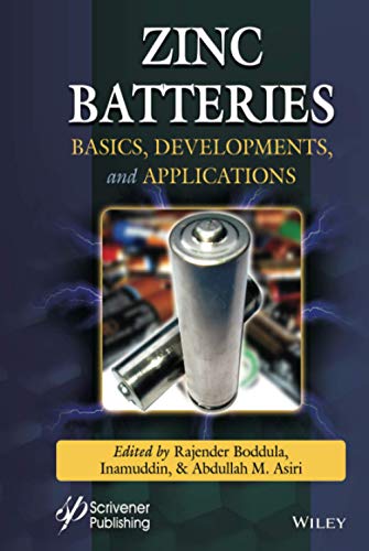 Zinc Batteries Basics Developments And Applications Rajender Boddula