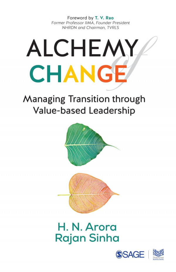 Alchemy Of Change Arora H N Sinha Rajan