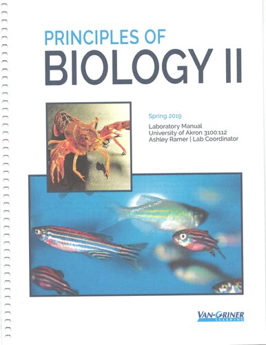 Principles Of Biology Ii Ashley Ramer