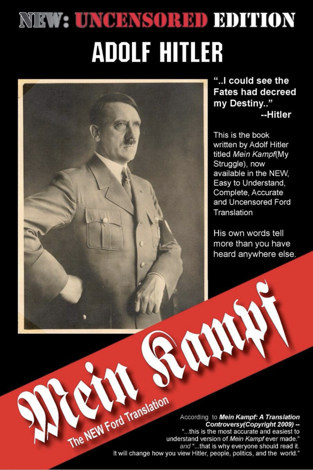 Mein Kampf Ford Translation Adolf Hitler