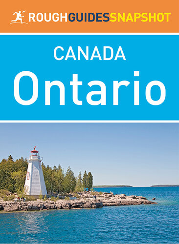 The Rough Guide Snapshot Canada Ontario Rough Guides
