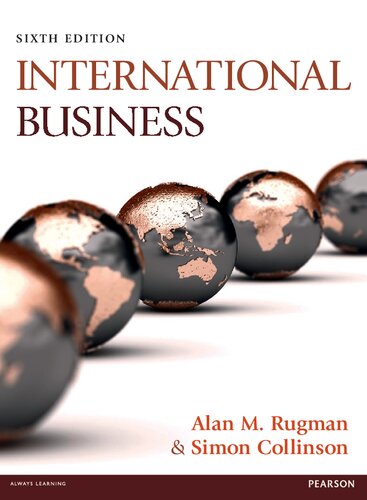 International Business 6th Edition Alan M Rugman Simon Collinson