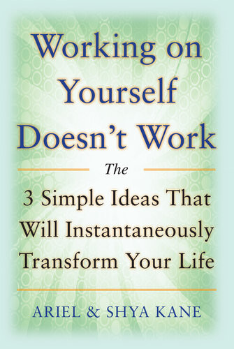 Working On Yourself Doesnt Work The 3 Simple Ideas That Will Instantaneously Transform Your Life Ariel Kane Shya Kane