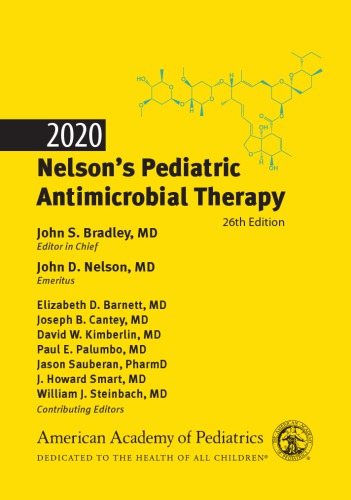 2020 Nelsons Pediatric Antimicrobial Therapy 26th Edition John S Bradley
