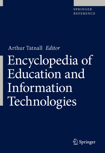 Encyclopedia Of Education And Information Technologies 1st Edition Arthur Tatnall