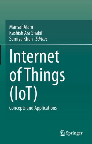 Internet Of Things Iot Concepts And Applications Smart Environments 1st Edition Mansaf Alam Editor
