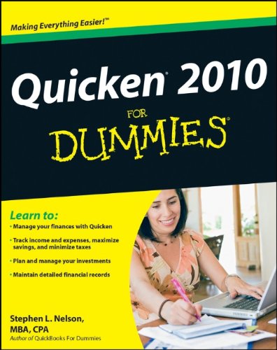 Quicken 2012 For Dummies Stephen L Nelson