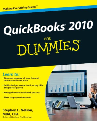 Quickbooks 2010 For Dummies Stephen L Nelson