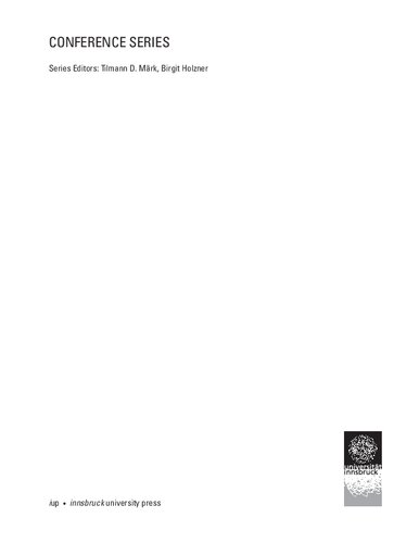 4th International Conference On Proton Transfer Reaction Mass Spectrometry And Its Applications Tilmann D Mrk