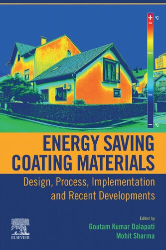 Energy Saving Coating Materials Design Process Implementation And Recent Developments 1st Edition Goutam Kumar Dalapati