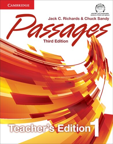 Passages Level 1 Teachers Edition 3rd Edition Jack C Richards