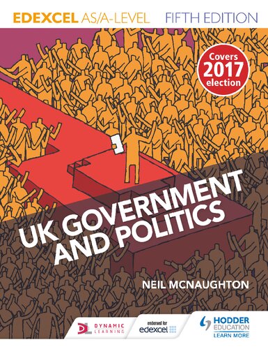Uk Government And Politics Edexcel Asalevel 5th Edition Neil Mcnaughton
