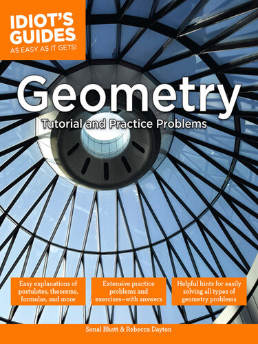 Idiots Guides Geometry Sonal Bhatt Rebecca Dayton