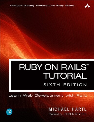 Ruby On Rails Tutorial 6th Edition Michael Hartl
