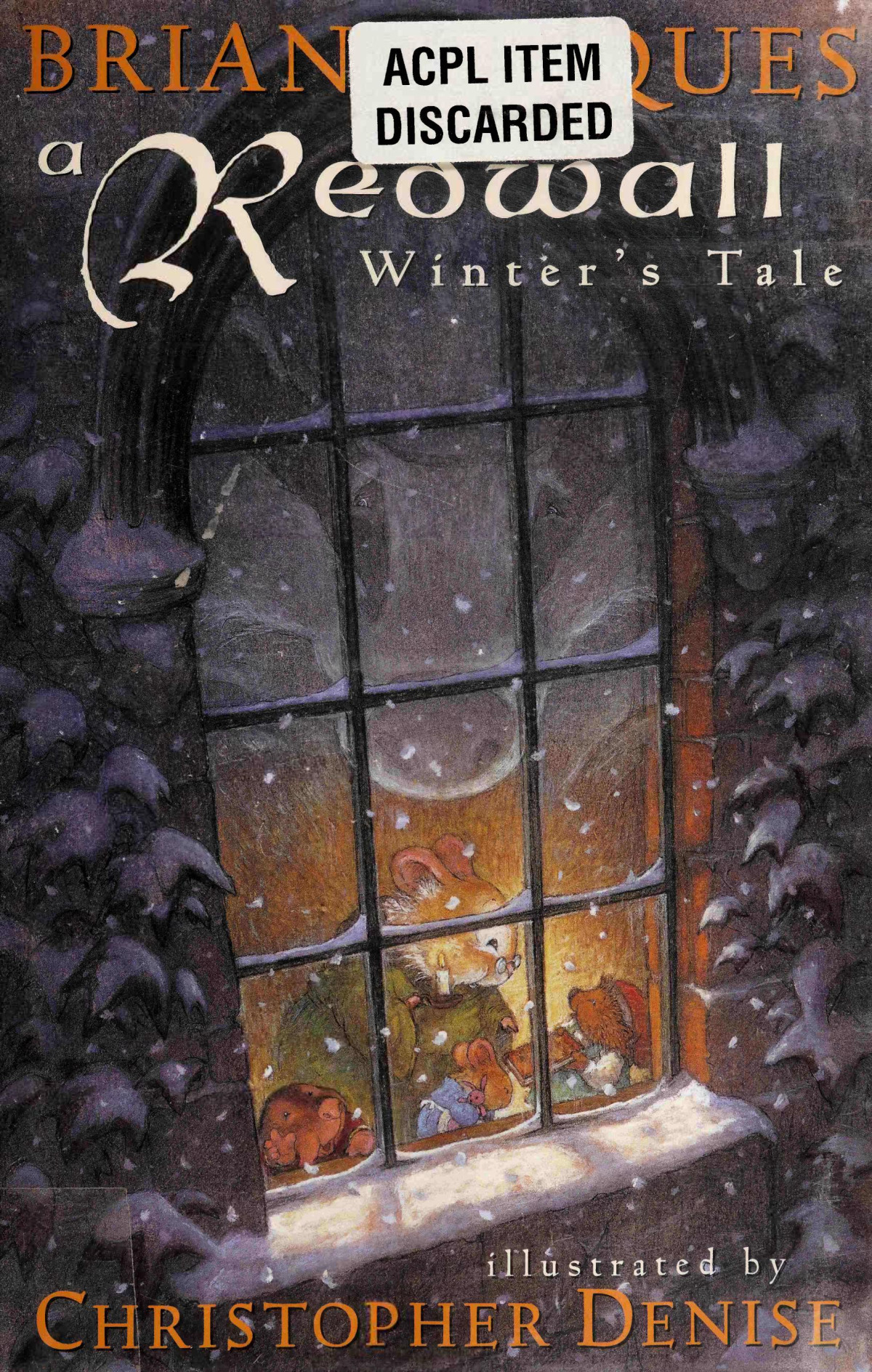 A Redwall Winters Tale 1st Edition Jacques Brian