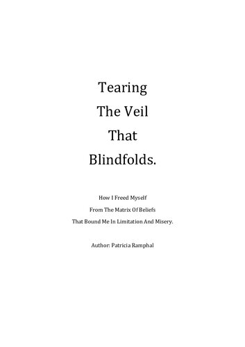 Tearing The Veil That Blindfolds Patricia Ramphal