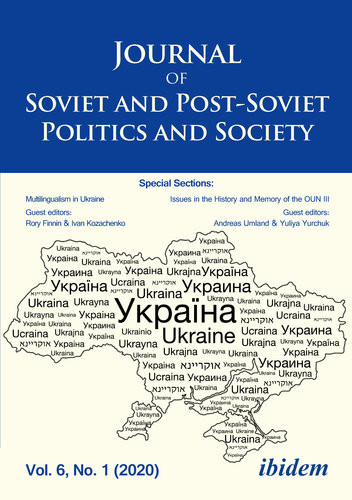 Journal Of Soviet And Postsoviet Politics And Society Volume 6 No 1 2020 Julie Fedor