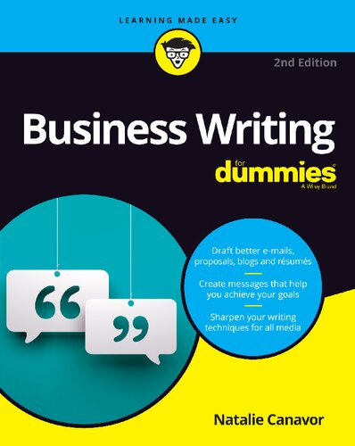 Business Writing For Dummies 2nd Edition 2nd Edition Natalie Canavor