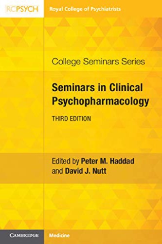 Seminars In Clinical Psychopharmacology 3rd Edition Peter M Haddad
