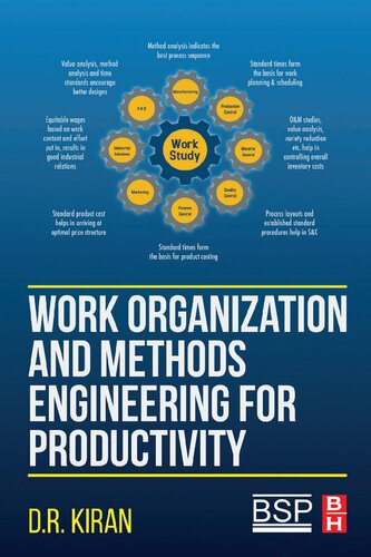 Work Organization And Methods Engineering For Productivity 1st Edition Dr Kiran