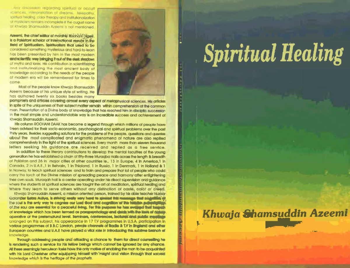 Spiritual Healing Khwaja Shamsuddin Azeemi