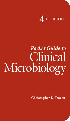 Pocket Guide To Clinical Microbiology 4th Edition Christopher D Doern
