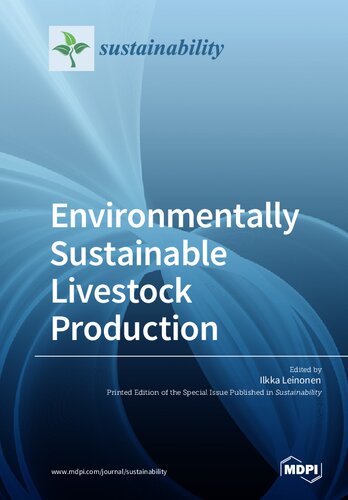 Environmentally Sustainable Livestock Production Ilkka Leinonen