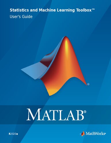 Matlab Statistics And Machine Learning Toolbox Users Guide The Mathworks